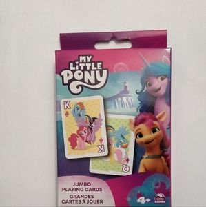 My Little Pony Jumbo Playing Cards by Spinmaster